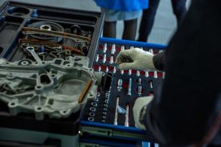 Beninca MS424 : surveiller le pignon et les pièces d'usure